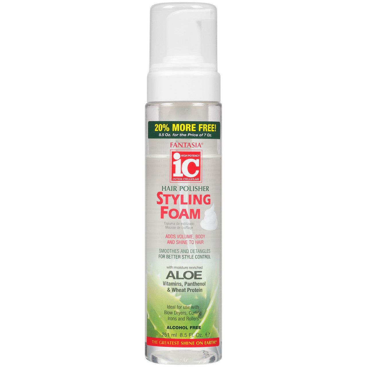 Fantasia Polisher Style Foam, 8.5 Oz